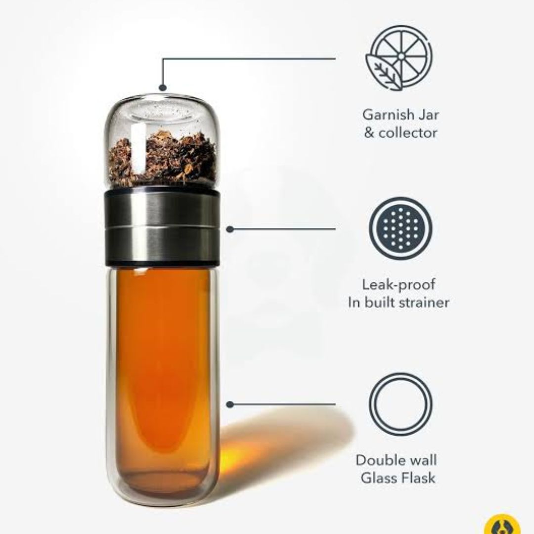 Portable Tea Infuser Bottle