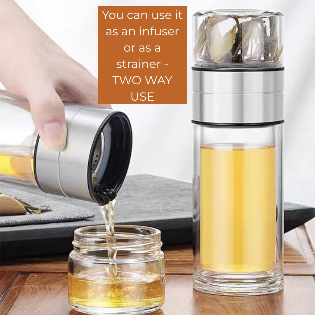 Portable Tea Infuser Bottle