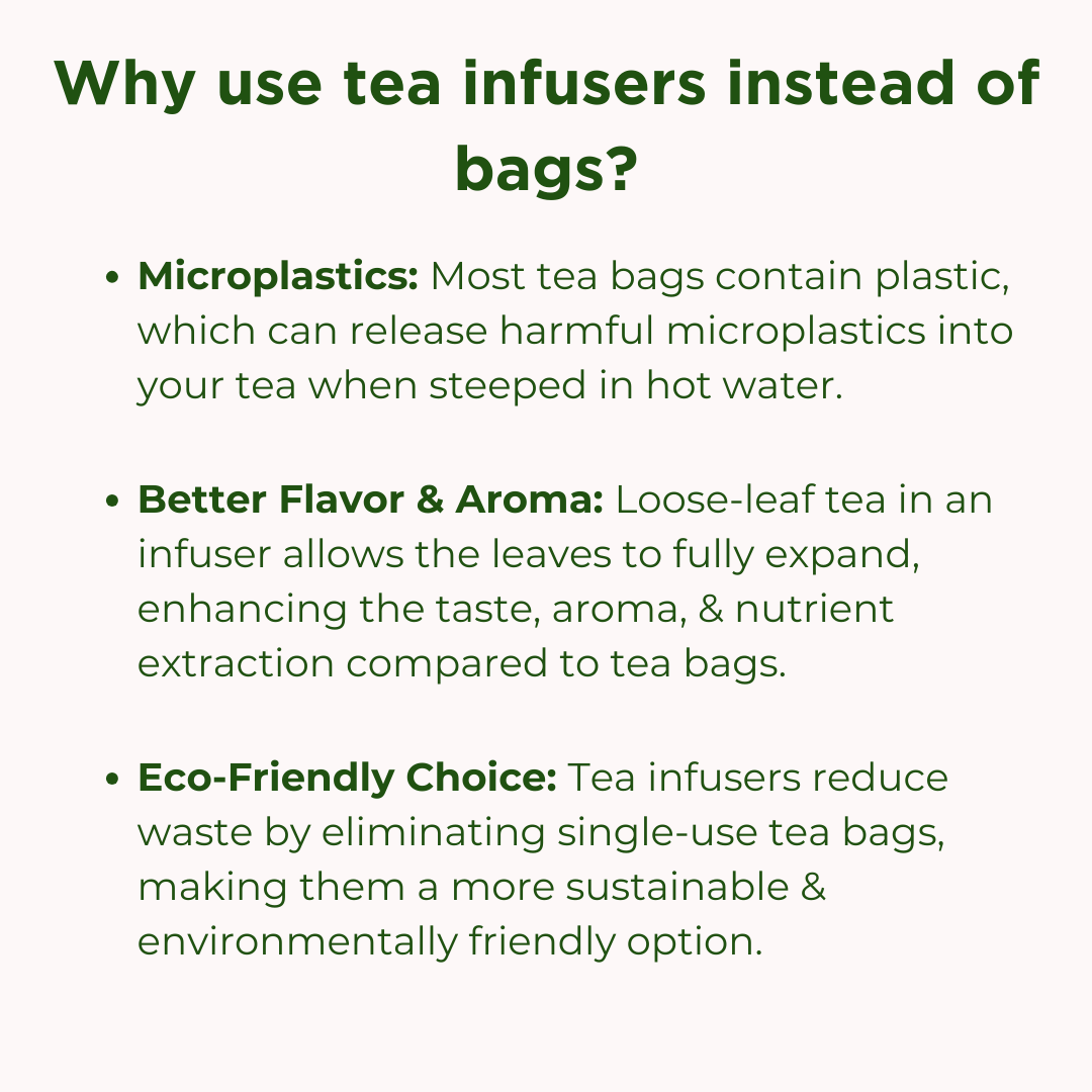 Pure Chamomile Loose Leaf Tea with Infuser
