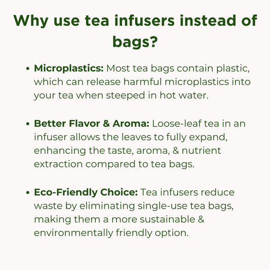 Pure Chamomile Loose Leaf Tea with Infuser