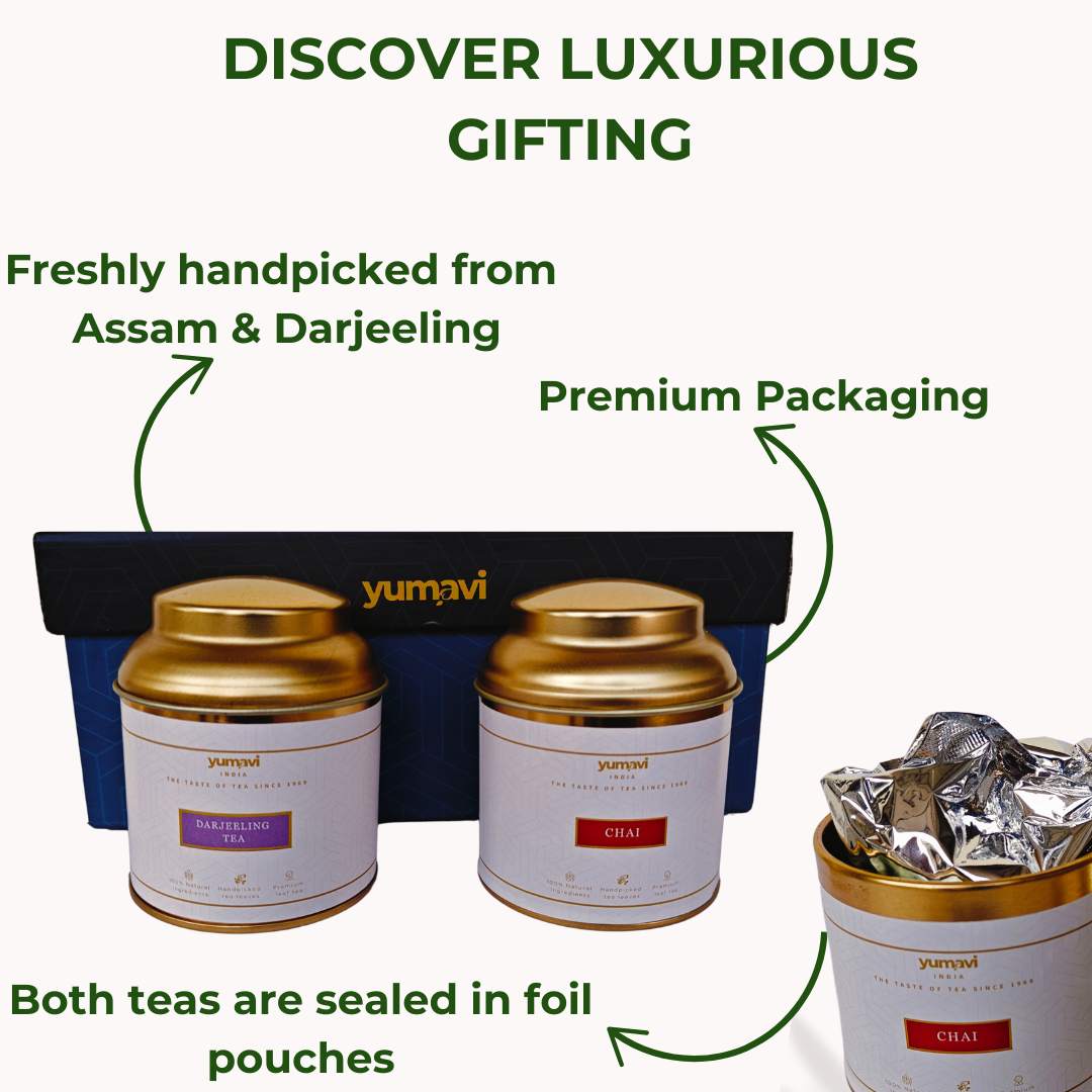 Assam and Darjeeling Teas Gift Set