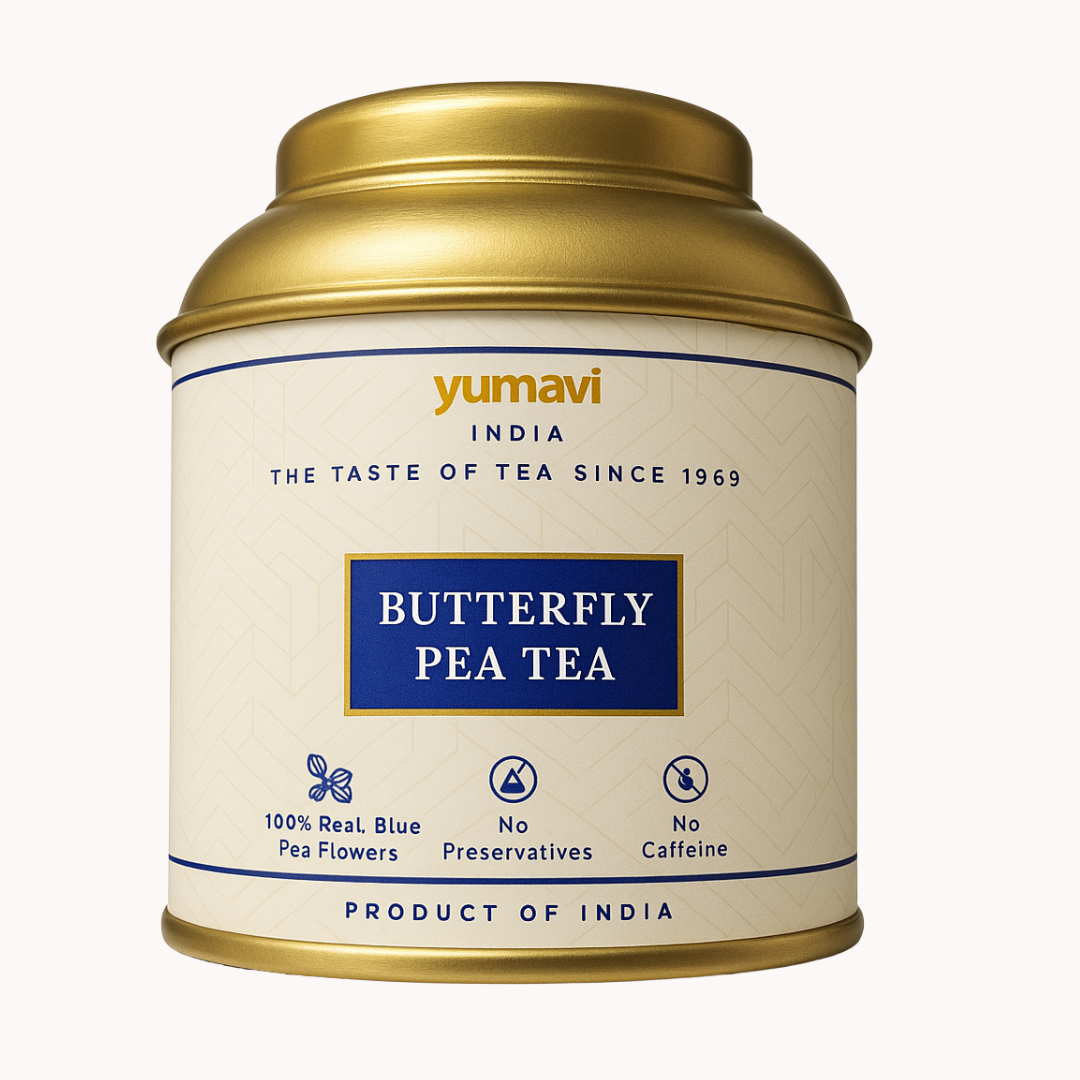 Butterfly Pea Tea Can