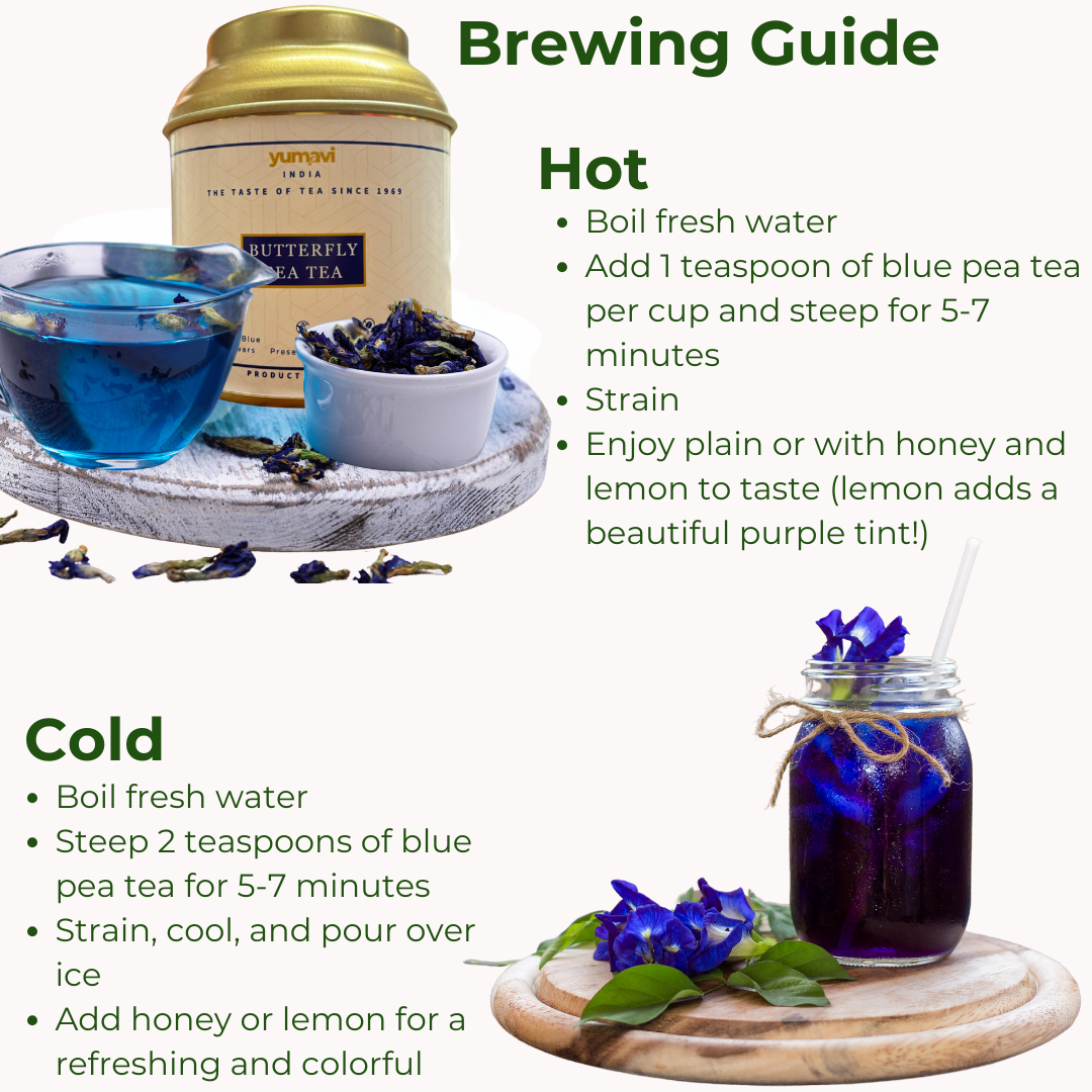 Butterfly Pea Tea Can